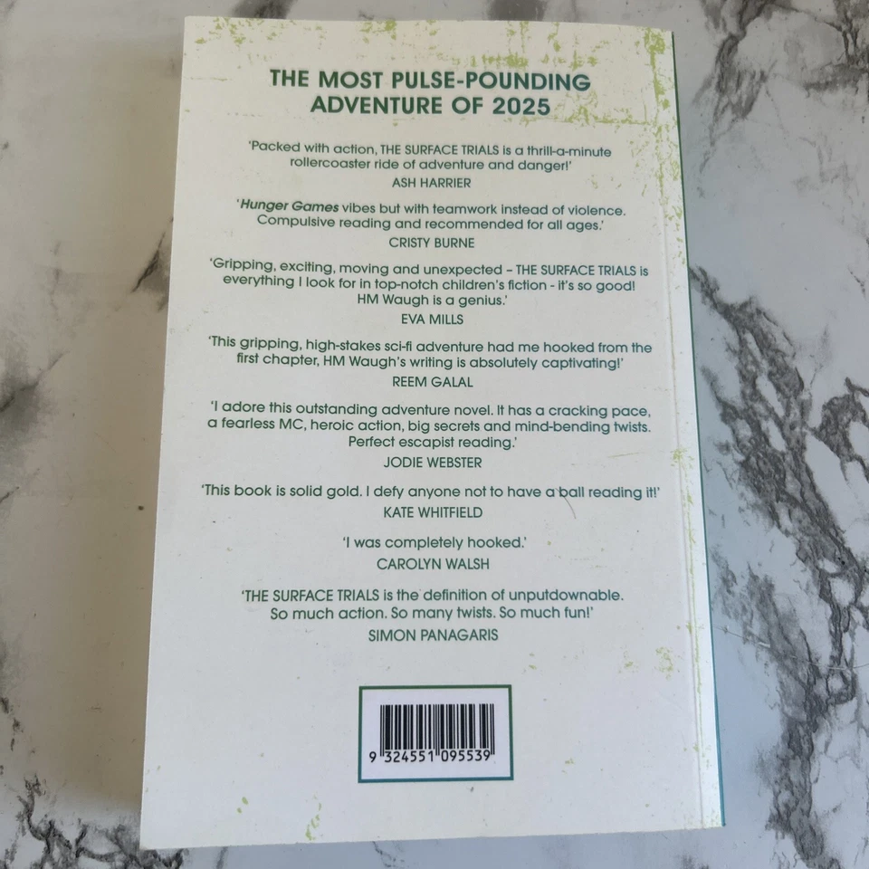 The Surface Trials by H.M. Waugh Paperback Book (Uncorrected Proof) (R4.3) - Image 2 of 4