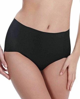 Wacoal Beyond Naked Slip Schwarz Gr. 2XL XXL 18 High Waist Control Slips Neu