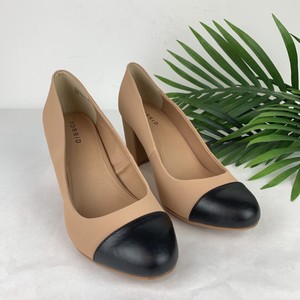 wide width nude pumps