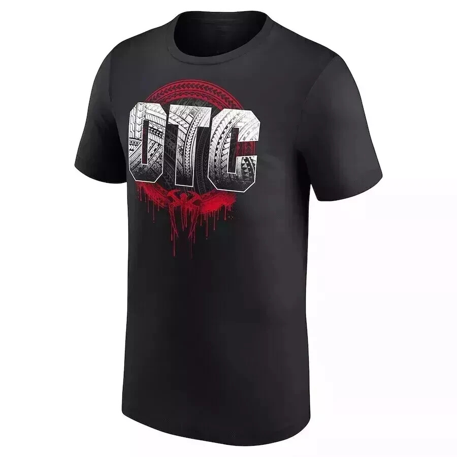 WWE Black Roman Reigns OTC TShirt Adult Sizes T-Shirt