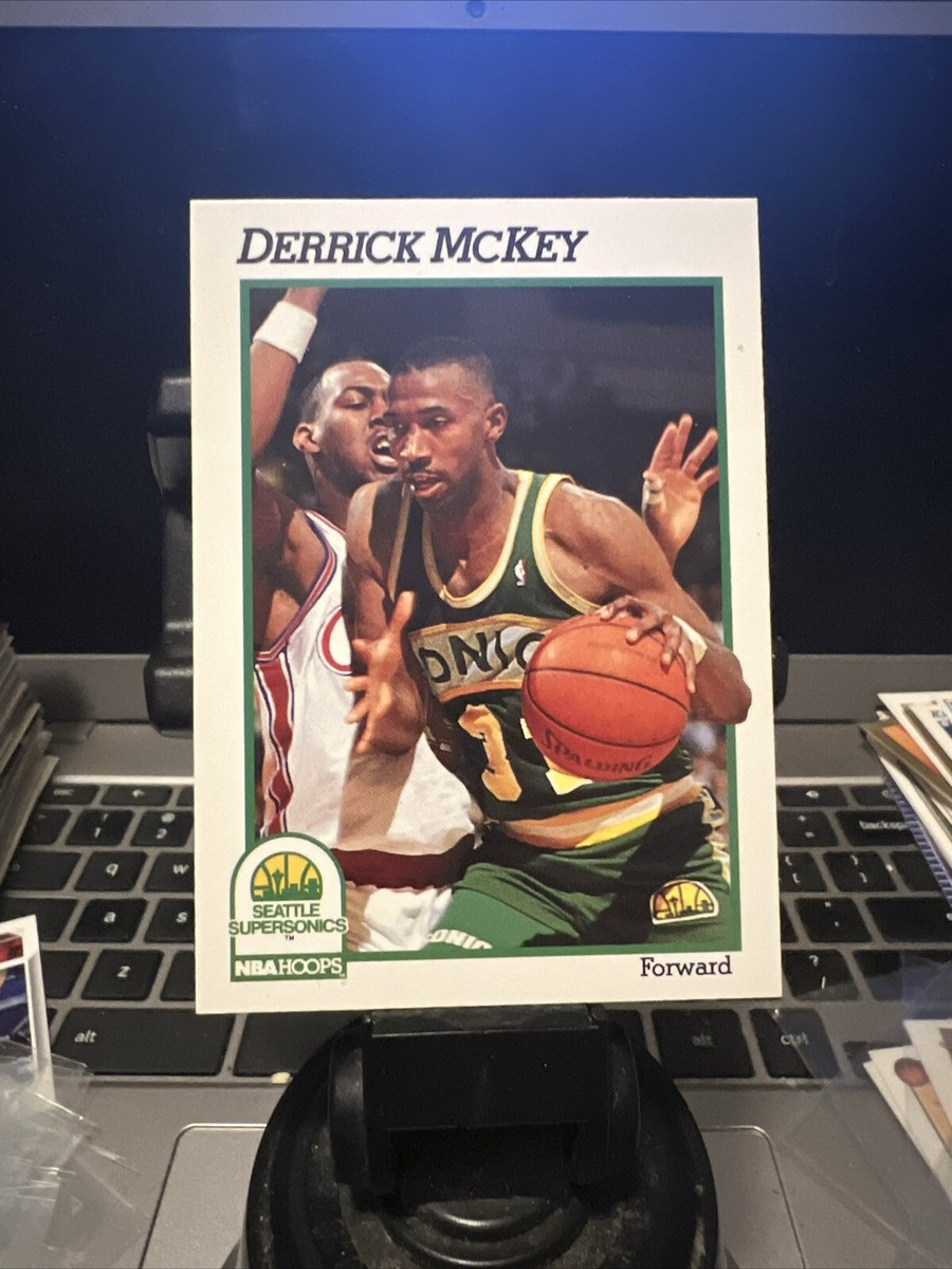 1991-92 Derrick McKey NBA Hoops - Seattle SuperSonics B | eBay