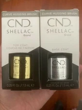 CND Shellac Top / Base Coat Set Soak Off GEL UV LED Lamp .25 oz -Any choose 