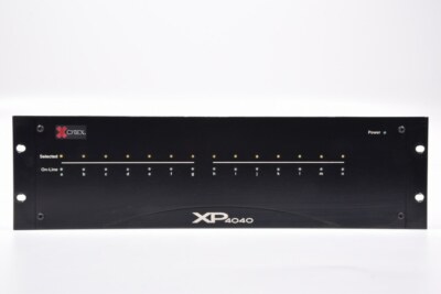 Cybex XP4040 Rear Access   KVM Switch 2x XPDU 10x XPAC 1x XPSR #E5
