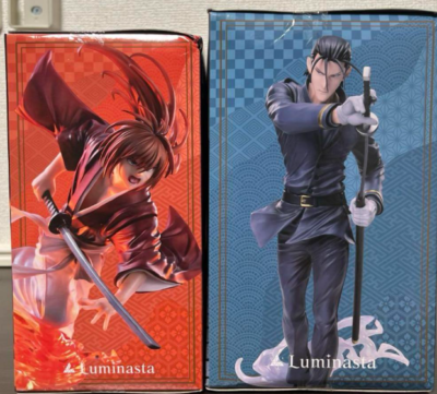 Rurouni Kenshin Samurai X Hajime Saito & Kenshin Himura figure set