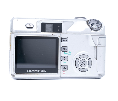 Olympus CAMEDIA C-55 ZOOM 5.1MP Digital Camera - Silver - Picture 3 of 7