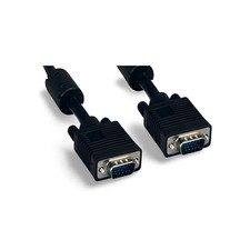 50ft SVGA Monitor Cable Male to Male UL2919 - Black
