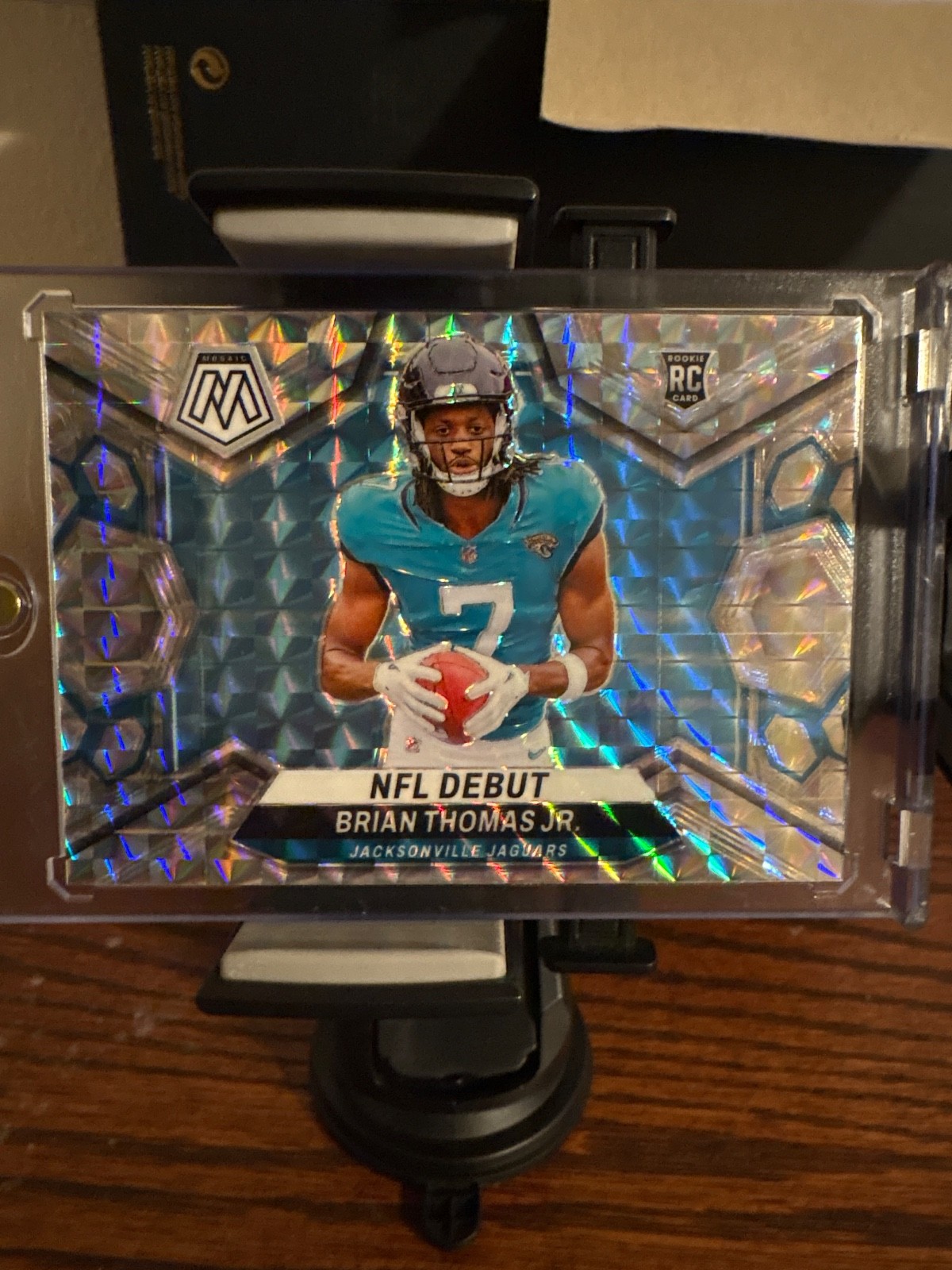 2024 Panini Mosaic - NFL Debut Brian Thomas Jr. #282 Mosaic Prizm (RC)