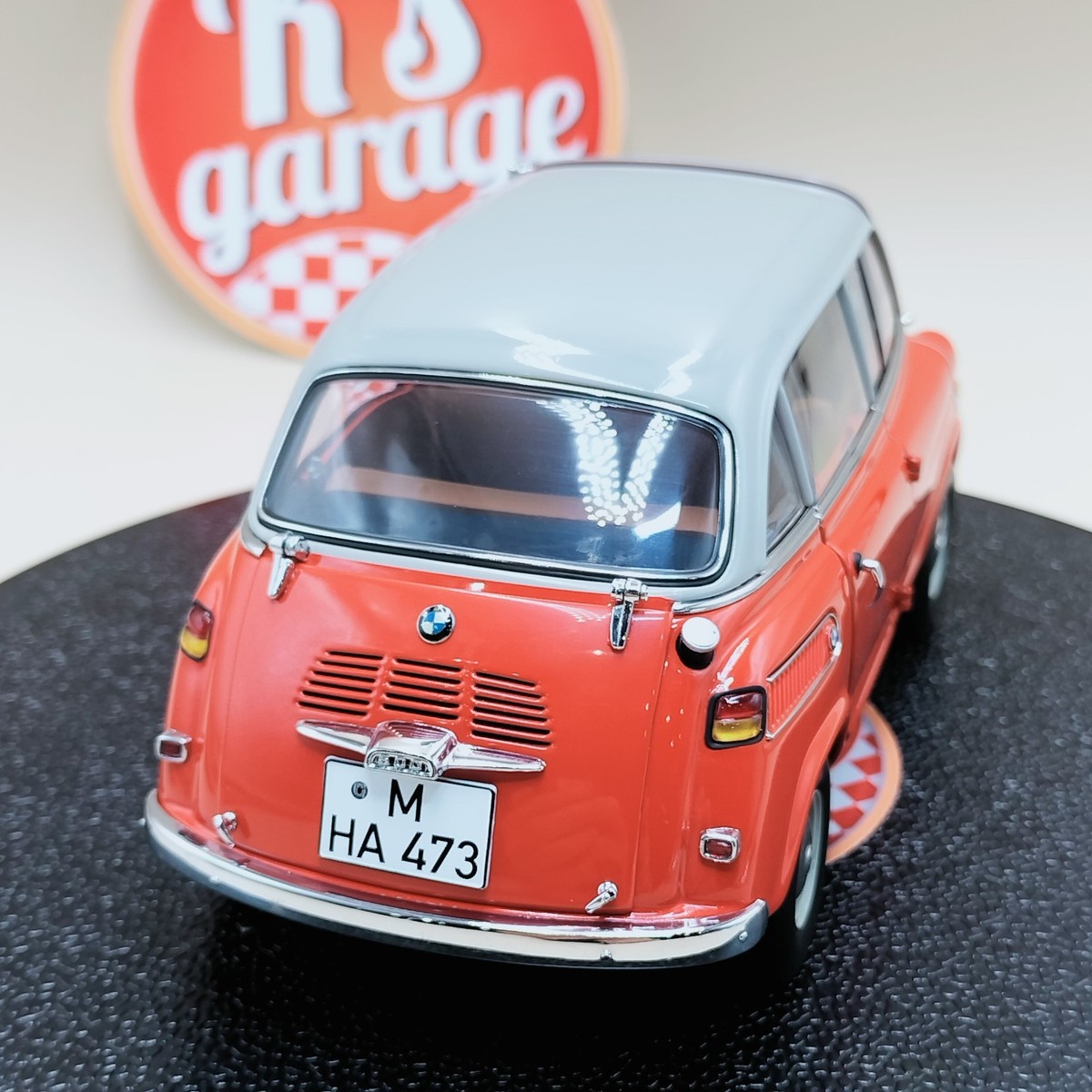 オートアート製 BMW600 レッド　1/18 AUTOart 1/18 BMW 600 1957 Red OHV Isetta Millennium diecast metal