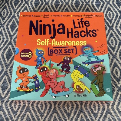 Ninja Life Hacks Self Awareness 8 Book Box Set (Books 41-48) New-9781637312438