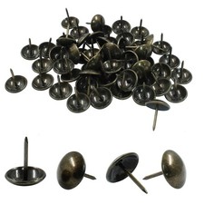 Auvotuis 3/4 Inch 19mm Upholstery Tacks, Bronze, 100Pcs