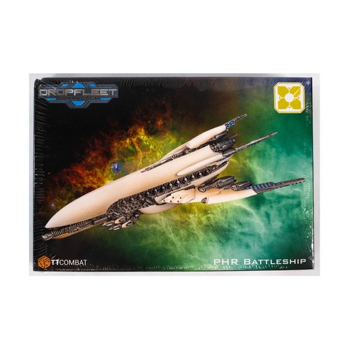 TT Combat Dropfleet Commander Post-Human Republic PHR Battleship Pack SW (Neu)