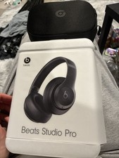 Beats Studio Pro Wireless Noise Cancelling Over-the-Ear Headphones Black in Box