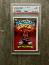1985 Garbage Pail Kids Adam Bomb 8a OS1 PSA 6 EX-MT