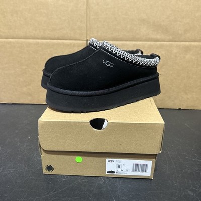 UGG Tazz II Slipper BLACK 1174471-BLK WOMENS SIZE 5 BRAND NEW!!