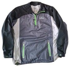 MEN'S STUBURT VAPOUR WATERPROOF GOLFING HALF ZIP GOLFING JACKET, MEN'S SIZE XL.