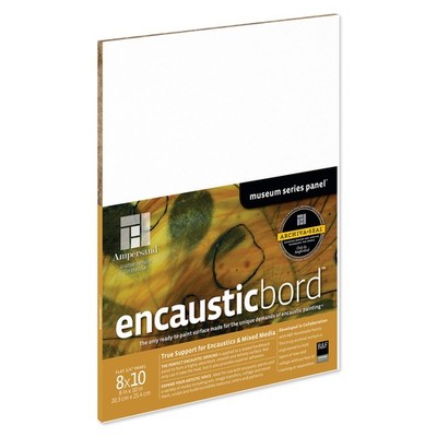 Museum Series Encausticbord Painting Artist Panel 1/8 Depth Profile 8x10 Inch