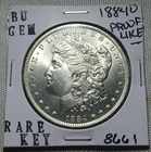 Gem/Bu/Pl/ Rare Key/ 1884 O / Morgan Dollar