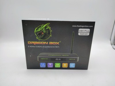 Dragon Box Tv DB5 Streaming Device Quad Core Dual Wi-Fi Smart Media No Remote