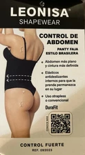 Leonisa Women’s Shape Wear Tummy Sculpture Thong Bottom Firm Compression Small