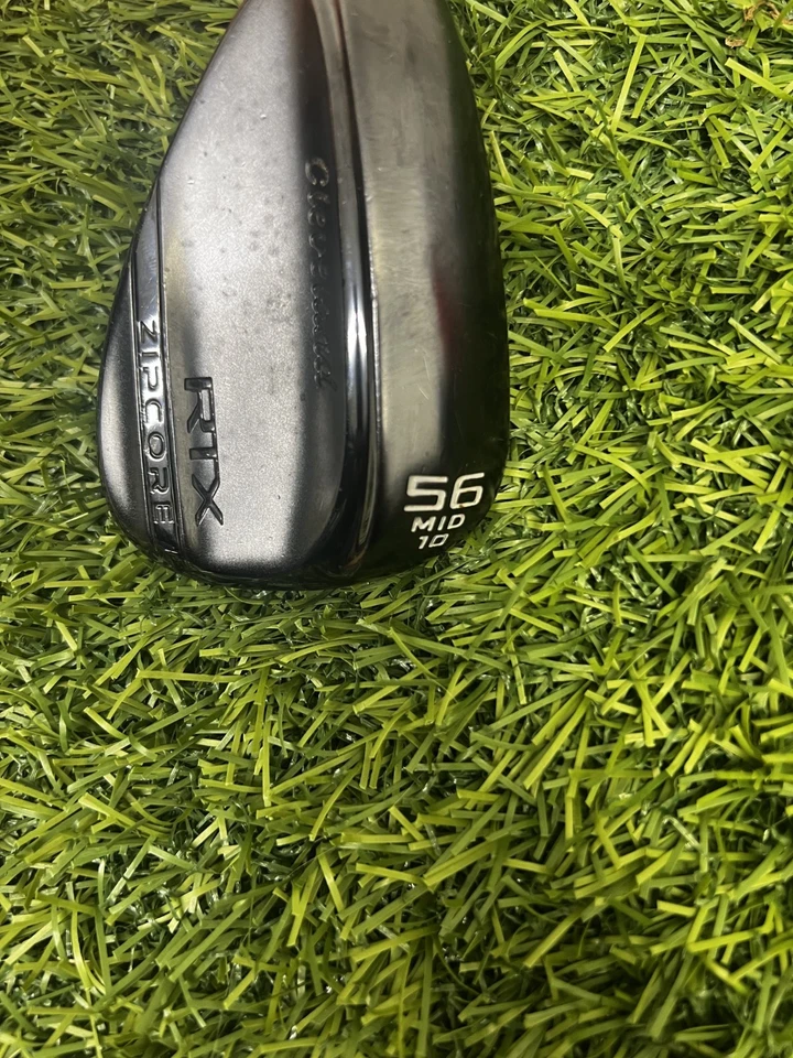Cleveland RTX zipcore wedge 56, Black, Left Handed, HEAD ONLY - Image 3 of 3