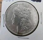 1889 $1 Morgan Silver Dollar - AU