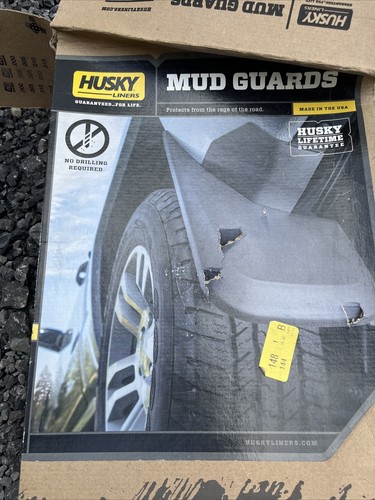 Fit 09-18 Ram 1500 2500 Classic w/ Flares Husky Liners Mud Guard 4pc 58186 - Picture 2 of 9