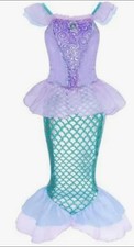 Jurebecia Princess Dress up Sequins Halloween Costume, Toddler, Size 6 4-5Years