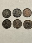 Indian Head/Wheat Cent Lot Of 10 Coins With A Dark Patina. — photo 2
