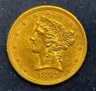 1893 $5 Liberty Head Half Eagle Gold Coin Pre-1933