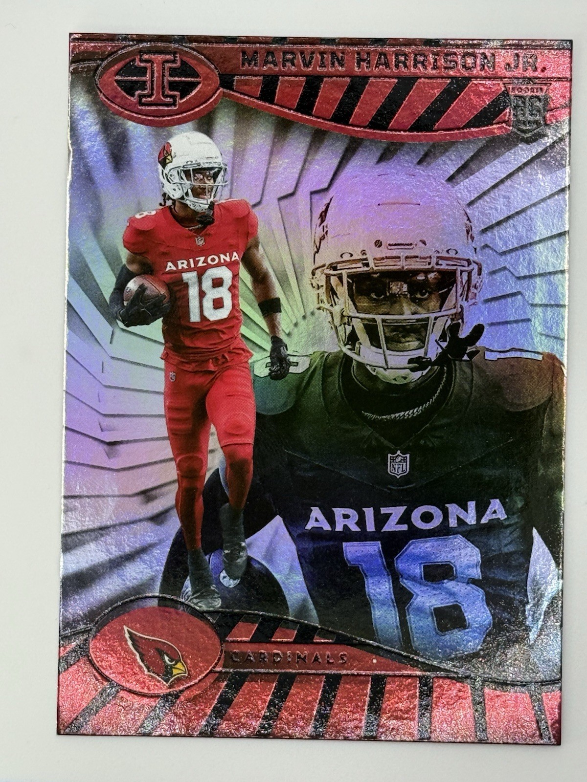2024 Panini Illusions #3 MARVIN HARRISON JR RC! CARDINALS