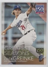 2019 Topps 150 Years of Professional Baseball 150th Anniversary Zack Greinke h8o
