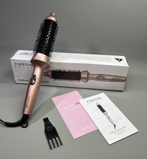Thermal Heated Round Hot Brush Ionic Curling Iron For Shinier & Smoother Curls