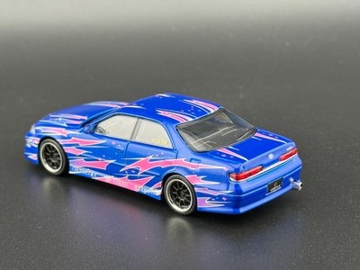 Tarmac Works Vertex Toyota Mark II JZX100 Blue Special Edition 1