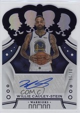 2019-20 Panini Crown Royale Purple 6/15 Willie Cauley-Stein #CA-WCS Auto 02v3