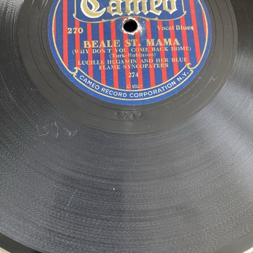 Lucille Hegamin 78rpm Aggravatin' Papa/Beale St. Mama; Cameo 270 VG - Picture 11 of 13