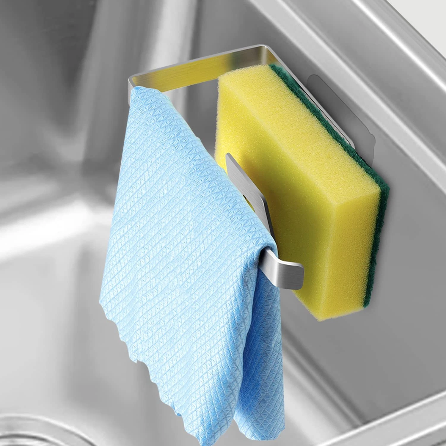 Stainless Steel Sink Caddy Sponge Holder Kitchen Organizer Rustproof No Drilling
Opens in a new wind