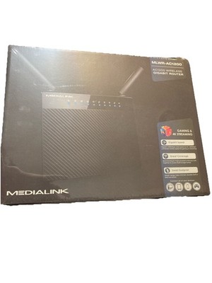 Mediabridge MLWR-AC1200 Medialink AC1200 1000 Mbps Wireless Gigabit Router  111