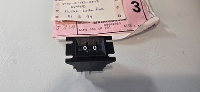 CHERRY ELECTRICAL SWITCH CODE IND T50-04M2 G641610 5930-01-183-9378