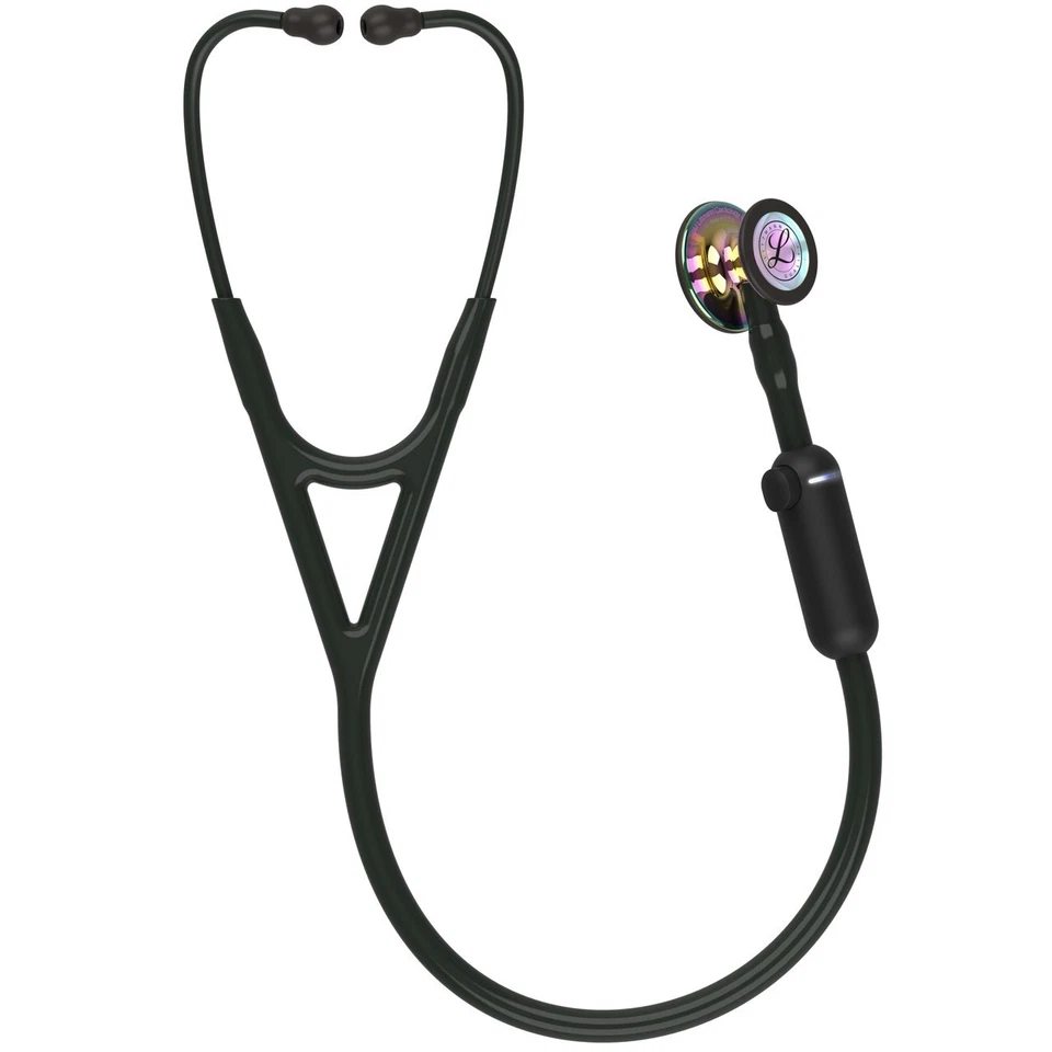 Littmann CORE Digital Stethoscope - 8570 High Polish Rainbow & Black - Sealed - Image 2 of 4