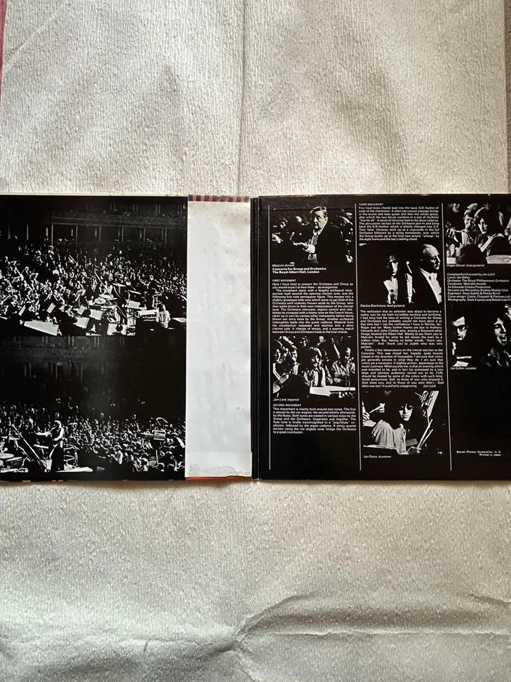 Deep Purple/Concerto For Group And Orchestra, Japan with Obi, Vinyl VG+ Foto 4 de 4