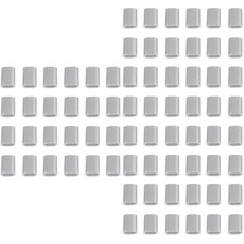  3 Pack Aluminum Crimping Loop Sleeves Oval Flat Hole Wire Rope Stop