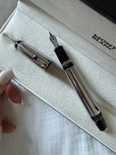 Montblanc Bohème Platinbeschichteter Füller Silber 18K Fountain Pen