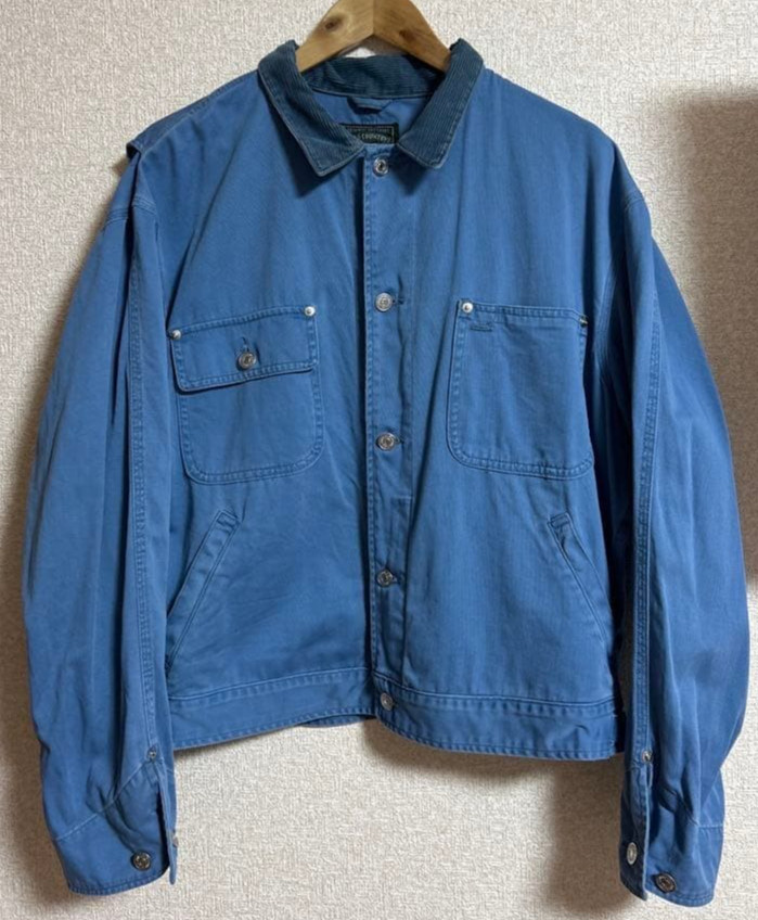 80s Polo Country Trucker Jacket size M Made in USA F/S VTG