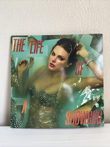 TAYLOR SWIFT - THE LIFE OF A SHOWGIRL LPORANGE GLITTER Vinyl SEE DESCRIPTION