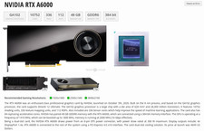 Nvidia RTX A6000 48GB GDDR6 Graphics Card✅4x Display Port✅ PNY VCNRTXA6000