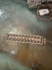 elegant gold link bracelet