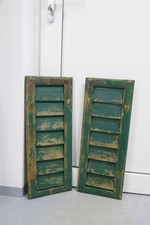 Alte schöne Fensterläden 63x25cm Klappladen Holz Gartendeko