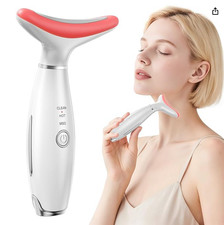 Red Light Therapy for Face, LED Face Massager Tool with Vibraion, Porable Facial