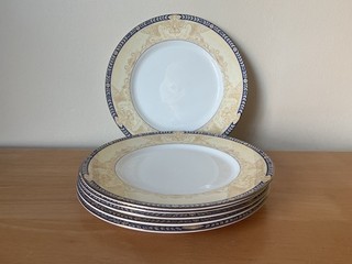Duquesa Amadeus: 6 platos de ensalada/postre de 21 cm En muy buen estado/excelente estado