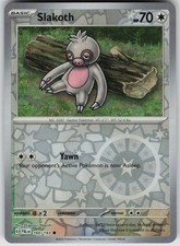 Slakoth Reverse Holo SV02: Paldea Evolved 160/193 LP-NM